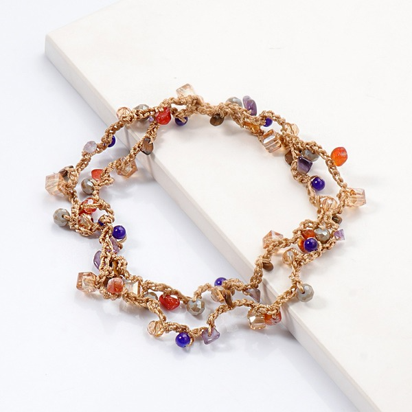 Bulk Jewelry Wholesale Bracelet gold Bohemian gravel JDC-BT-JJ013 Wholesale factory from China YIWU China