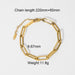 Bulk Jewelry Wholesale Bracelet gold Stainless steel geometry JDC-BT-JD031 Wholesale factory from China YIWU China