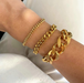 Bulk Jewelry Wholesale Bracelet gold Stainless steel Miami JDC-BT-JD030 Wholesale factory from China YIWU China