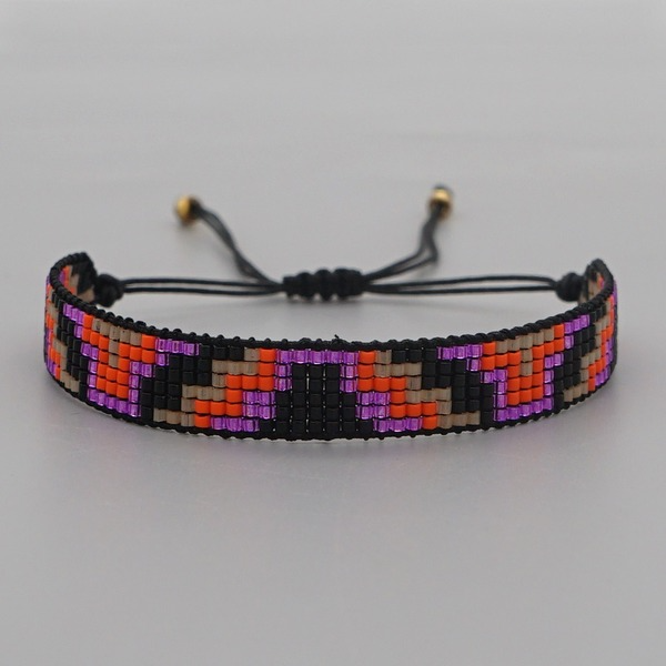 Bulk Jewelry Wholesale Bracelet Miyuki rice purple geometry JDC-gbh500 Wholesale factory from China YIWU China