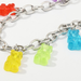 Bulk Jewelry Wholesale bracelet silver alloy candy-colored bear JDC-BT-e051 Wholesale factory from China YIWU China