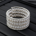 Bulk Jewelry Wholesale bracelet white alloy full of diamond pearls JDC-BT-e0111 Wholesale factory from China YIWU China