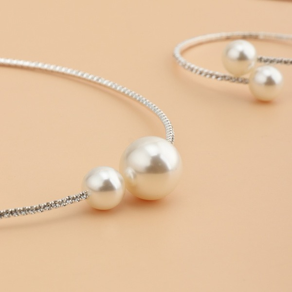 Bulk Jewelry Wholesale bracelet white alloy pearl JDC-BT-e0117 Wholesale factory from China YIWU China