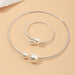 Bulk Jewelry Wholesale bracelet white alloy pearl JDC-BT-e0117 Wholesale factory from China YIWU China