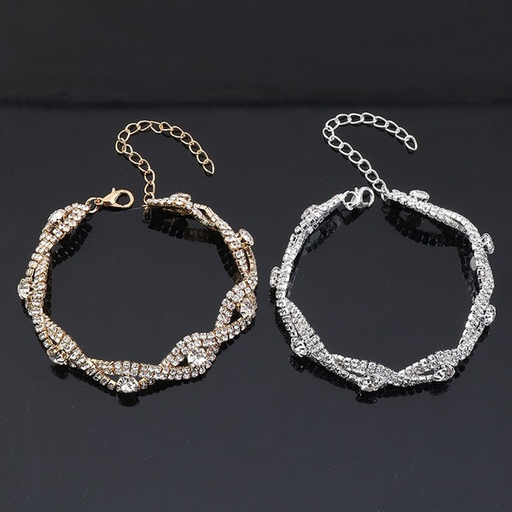 Bulk Jewelry Wholesale bracelet white water drill alloy JDC-BT-e0110 Wholesale factory from China YIWU China