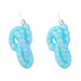 Wholesale Braided Imitation Pearl Alloy Earrings JDC-ES-JL955 Earrings 氿乐 blue Wholesale Jewelry JoyasDeChina Joyas De China
