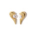 Wholesale Brass Gold Stereo Love Beads With Stud Earrings JDC-ES-YWLY040 Earrings 丽轶 Golden Wholesale Jewelry JoyasDeChina Joyas De China