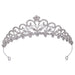 Wholesale Bridal Crown Flower Rhinestone Alloy Headband JDC-HD-ZuanG001 Headband 钻岗 Wholesale Jewelry JoyasDeChina Joyas De China