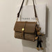 Wholesale brown shoulder cross-body small square bag JDC-SD-MJ003 Shoulder bag 麦嘉 Wholesale Jewelry JoyasDeChina Joyas De China