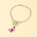 Wholesale butterfly bracelet coarse chain alloy bracelet JDC-BT-NZ039 Bracelet 奈珠 Wholesale Jewelry JoyasDeChina Joyas De China