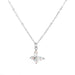 Wholesale butterfly Crystal Necklace JDC-NE-D016 necklaces 晴雯 02whiteK7185 Wholesale Jewelry JoyasDeChina Joyas De China