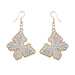 Wholesale butterfly fancy color diamond insect alloy earrings JDC-ES-JL952 Earrings 氿乐 Wholesale Jewelry JoyasDeChina Joyas De China