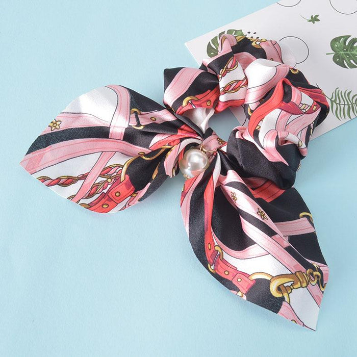 Bulk Jewelry Wholesale Butterfly Hair Scrunchies JDC-HS-K049 Wholesale factory from China YIWU China