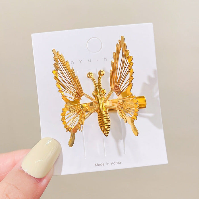 Wholesale Butterfly Metal Hair Clips JDC-HC-GSHX102 Hair Clips 恒曦 Wholesale Jewelry JoyasDeChina Joyas De China