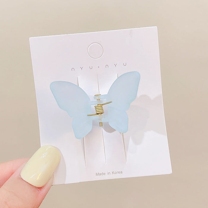 Wholesale Butterfly Sand Shark Hairpin JDC-HC-i389 Hair Clips 溪南 4# blue Wholesale Jewelry JoyasDeChina Joyas De China