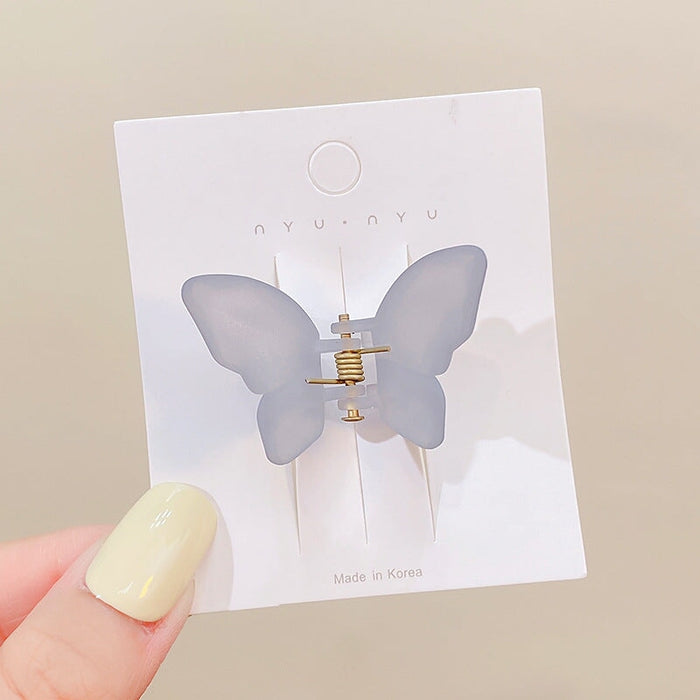 Wholesale Butterfly Sand Shark Hairpin JDC-HC-i389 Hair Clips 溪南 5# grey Wholesale Jewelry JoyasDeChina Joyas De China