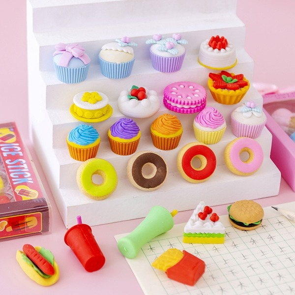 Bulk Jewelry Wholesale cake eraser JDC-Era-XF013 Wholesale factory from China YIWU China