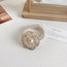 Wholesale Camellia Alloy Pearl Rhinestone Hair Scrunchies JDC-HS-GSMC009 Hair Scrunchies 曌彩 2 beige Wholesale Jewelry JoyasDeChina Joyas De China