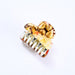 Wholesale candy color small flower diamond shape double tooth hairpin JDC-HC-YingT002 Hair Clips 迎泰 Wholesale Jewelry JoyasDeChina Joyas De China
