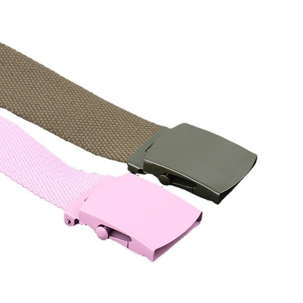 Wholesale Canvas Braided Smooth Buckle Belt JDC-WB-Nuoy026 Womenbelt 诺娅 Wholesale Jewelry JoyasDeChina Joyas De China