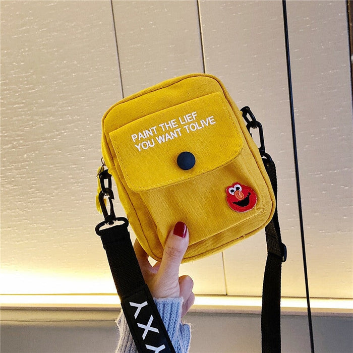 Wholesale canvas cross-body clutch shoulder bag JDC-SD-MJ007 Shoulder bag 麦嘉 Wholesale Jewelry JoyasDeChina Joyas De China