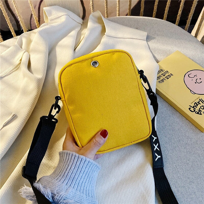 Wholesale canvas cross-body clutch shoulder bag JDC-SD-MJ007 Shoulder bag 麦嘉 Wholesale Jewelry JoyasDeChina Joyas De China