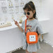 Wholesale Canvas Smiley Cute Messenger Bag JDC-SD-KR045 Shoulder Bags 坤然 Wholesale Jewelry JoyasDeChina Joyas De China