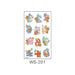 Wholesale Cartoon Birthday Party Waterproof Tattoo Stickers JDC-TS-XLM002 Sticker 星里美 Wholesale Jewelry JoyasDeChina Joyas De China