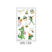 Wholesale Cartoon Birthday Party Waterproof Tattoo Stickers JDC-TS-XLM002 Sticker 星里美 WS-199 105x60mm Wholesale Jewelry JoyasDeChina Joyas De China