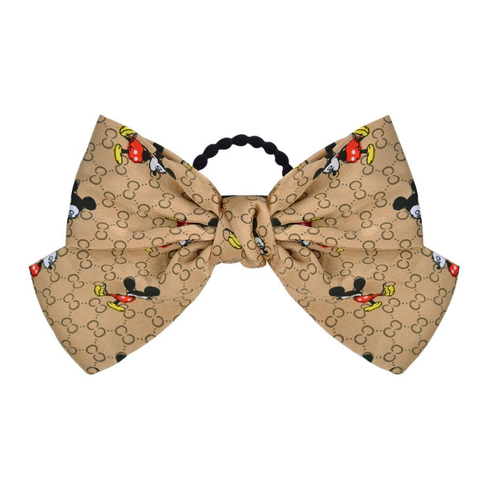 Wholesale cartoon bow back hair scrunchies (F) MOQ≥2 JDC-HS-YL061 Hair Scrunchies 雅伦 Wholesale Jewelry JoyasDeChina Joyas De China