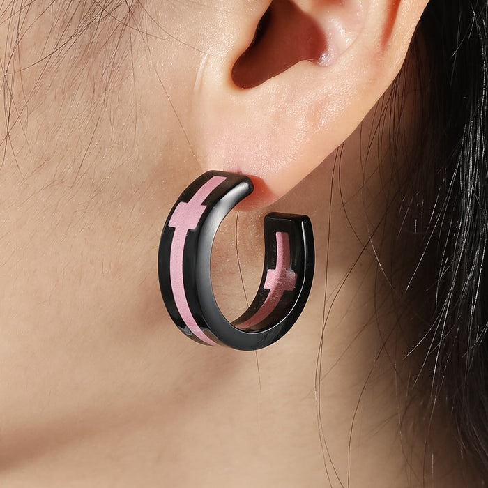 Wholesale cartoon character cos acrylic Earrings JDC-ES-ZhuoX002 Earrings 卓星 Wholesale Jewelry JoyasDeChina Joyas De China