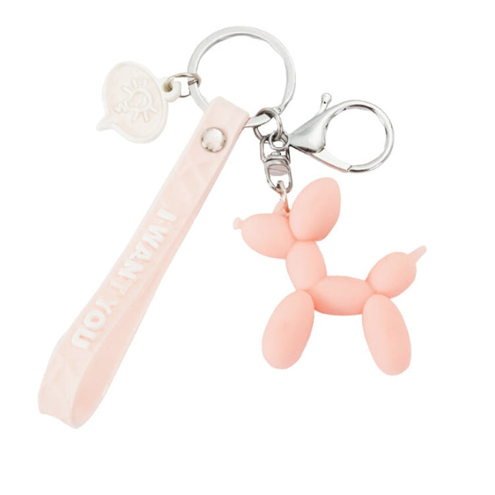 Wholesale Cartoon Cute Epoxy Balloons Dog Keychain JDC-KC-HongW001 Keychains 鸿文 Wholesale Jewelry JoyasDeChina Joyas De China