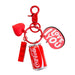 Wholesale Cartoon Drink Metal Rubber Keychain JDC-KC-QiaM003 Keychains 恰美 Wholesale Jewelry JoyasDeChina Joyas De China