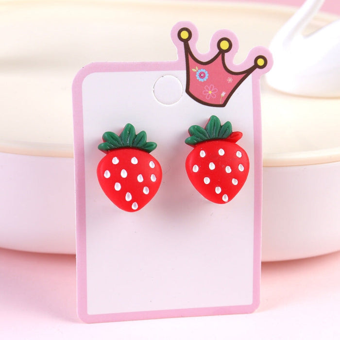 Wholesale Cartoon Earless Children's Ear Clips JDC-ES-Duor001 Earrings 朵蕊 1 Wholesale Jewelry JoyasDeChina Joyas De China