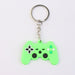 Wholesale cartoon gamepad keychain JDC-KC-Kaop005 Keychains 靠谱 Fluorescent green Wholesale Jewelry JoyasDeChina Joyas De China
