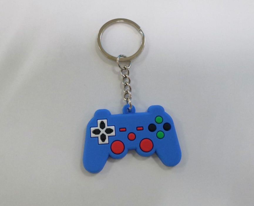 Wholesale cartoon gamepad keychain JDC-KC-Kaop005 Keychains 靠谱 Light blue Wholesale Jewelry JoyasDeChina Joyas De China