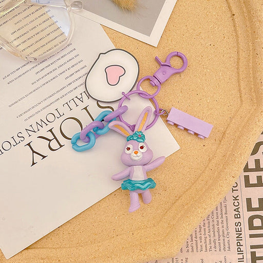 Wholesale Cartoon Plastic Keychain JDC-KC-QiaM002 Keychains 恰美 1 Wholesale Jewelry JoyasDeChina Joyas De China