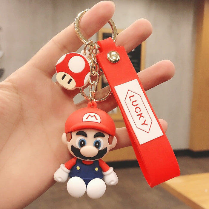 Wholesale Cartoon PVC Metal Keychain JDC-KC-FeiRun034 Keychains 飞润 red Wholesale Jewelry JoyasDeChina Joyas De China