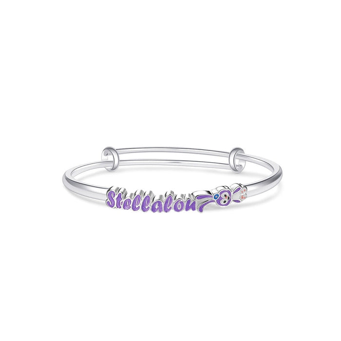 Wholesale Cartoon Rabbit Alloy Bracelet JDC-BT-A032 Bracelet 妙雅 02 purple 10883 Wholesale Jewelry JoyasDeChina Joyas De China