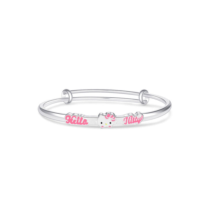 Wholesale Cartoon Rabbit Alloy Bracelet JDC-BT-A032 Bracelet 妙雅 03 pink KT10432 Wholesale Jewelry JoyasDeChina Joyas De China