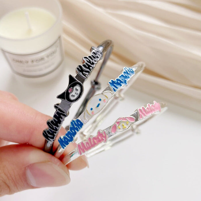Wholesale Cartoon Rabbit Alloy Bracelet JDC-BT-A032 Bracelet 妙雅 Wholesale Jewelry JoyasDeChina Joyas De China