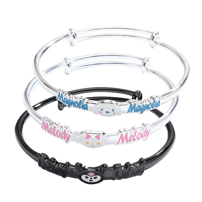 Wholesale Cartoon Rabbit Alloy Bracelet JDC-BT-A032 Bracelet 妙雅 Wholesale Jewelry JoyasDeChina Joyas De China