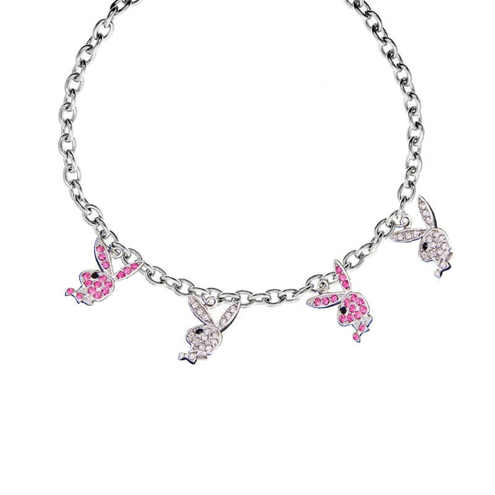 Wholesale cartoon rabbit diamond necklace JDC-NE-YiD002 necklaces 宜达 XH0788-four Wholesale Jewelry JoyasDeChina Joyas De China