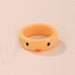 Wholesale cartoon resin frog ring JDC-RS-F084 Rings 韩之尚 5443301 Wholesale Jewelry JoyasDeChina Joyas De China