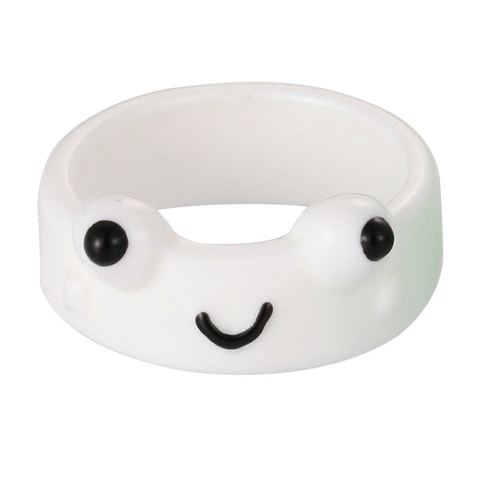 Wholesale cartoon resin frog ring JDC-RS-F084 Rings 韩之尚 5443305 Wholesale Jewelry JoyasDeChina Joyas De China