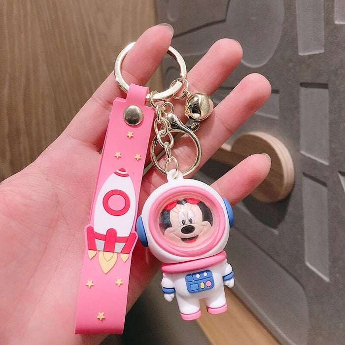 Wholesale Cartoon Silicone Keychain JDC-KC-FeiRun043 Keychains 飞润 mn-pink Wholesale Jewelry JoyasDeChina Joyas De China