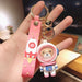 Wholesale Cartoon Silicone Keychain JDC-KC-FeiRun043 Keychains 飞润 pink-bear Wholesale Jewelry JoyasDeChina Joyas De China