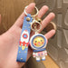 Wholesale Cartoon Silicone Keychain JDC-KC-FeiRun043 Keychains 飞润 pkq-Blue Wholesale Jewelry JoyasDeChina Joyas De China