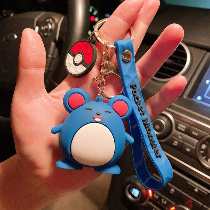 Wholesale Cartoon Silicone Keychain JDC-KC-FeiRun046 Keychains 飞润 I Wholesale Jewelry JoyasDeChina Joyas De China