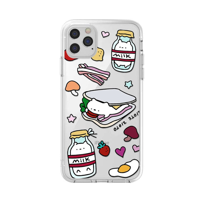 Wholesale cartoon sticker mobile phone case for iphone12promax transparent protective case JDC-PC-KEX010 Phone Cases 科讯 4153 iPhone X/Xs Wholesale Jewelry JoyasDeChina Joyas De China